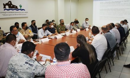 Mesa de Seguridad Estatal se reúne con el Consejo Coordinador de Los Cabos